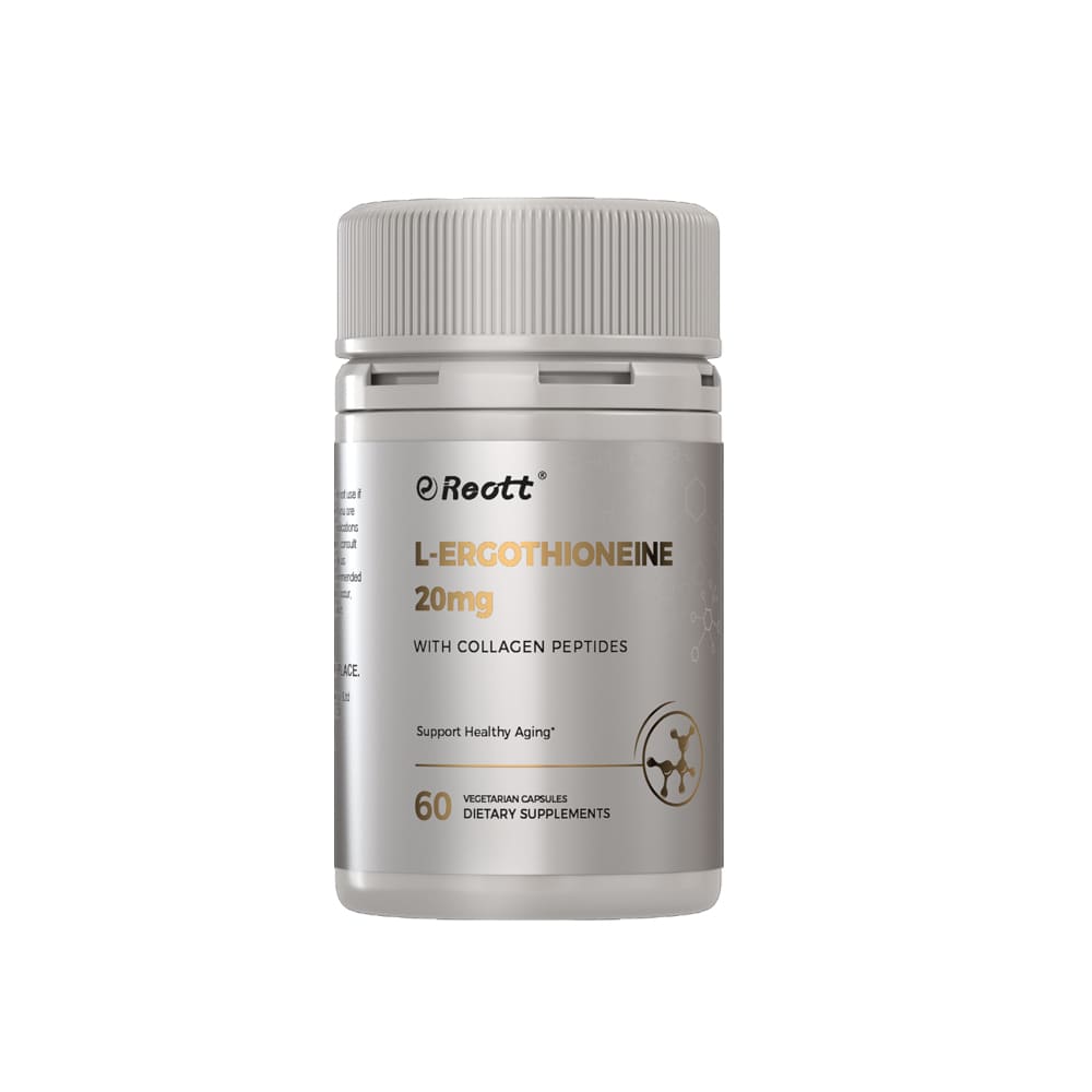 Reott L-Ergothioneine 20mg with Collagen Pepyides 60 Count