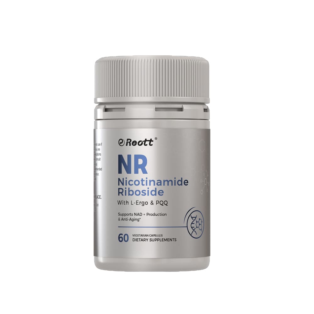 Reott NR Nicotinamide Riboside With L-Ergo & PQQ 60 Count