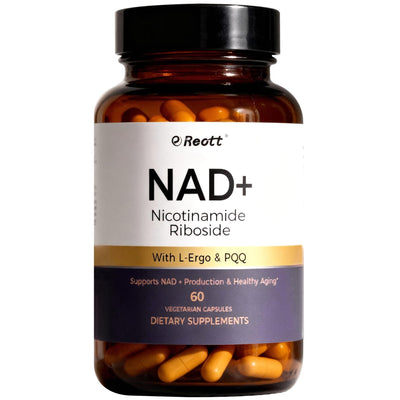 Reott NR Nicotinamide Riboside With L-Ergo & PQQ 60 Count