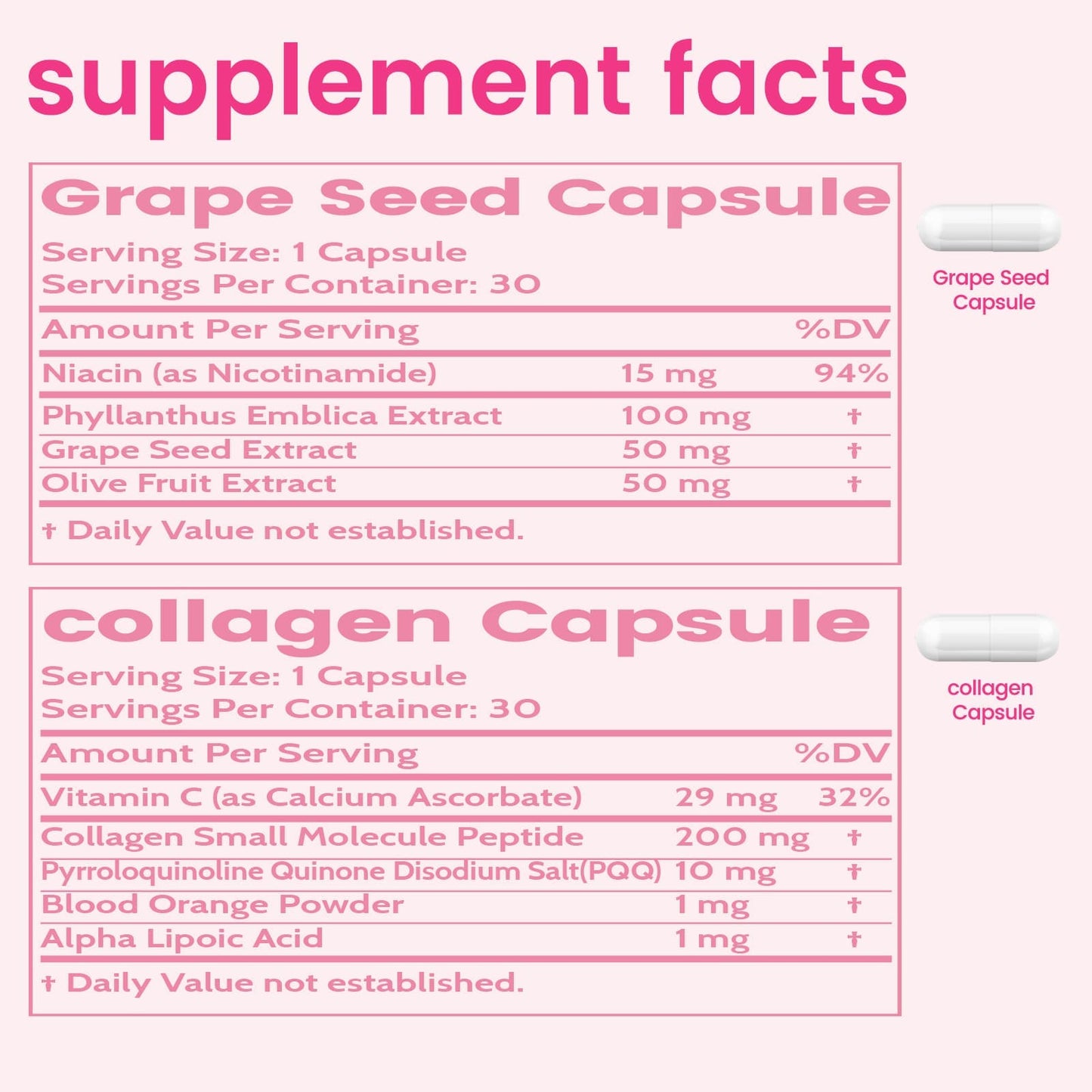 Reott Women's Daily Vitamin Packs with Collagen Peptide, PQQ, 4-IN-1 Multivitamins