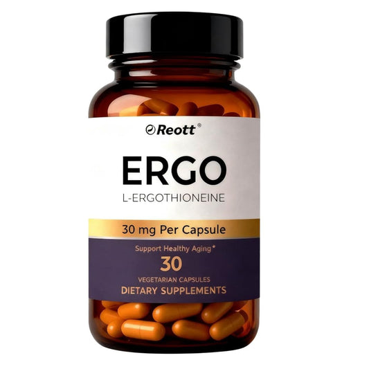 Reott L-Ergothioneine 30mg with Collagen Pepyides 30 Count ERGO