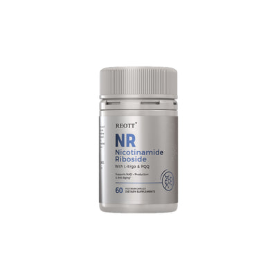 Reott NR Nicotinamide Riboside With L-Ergo & PQQ 60 Count
